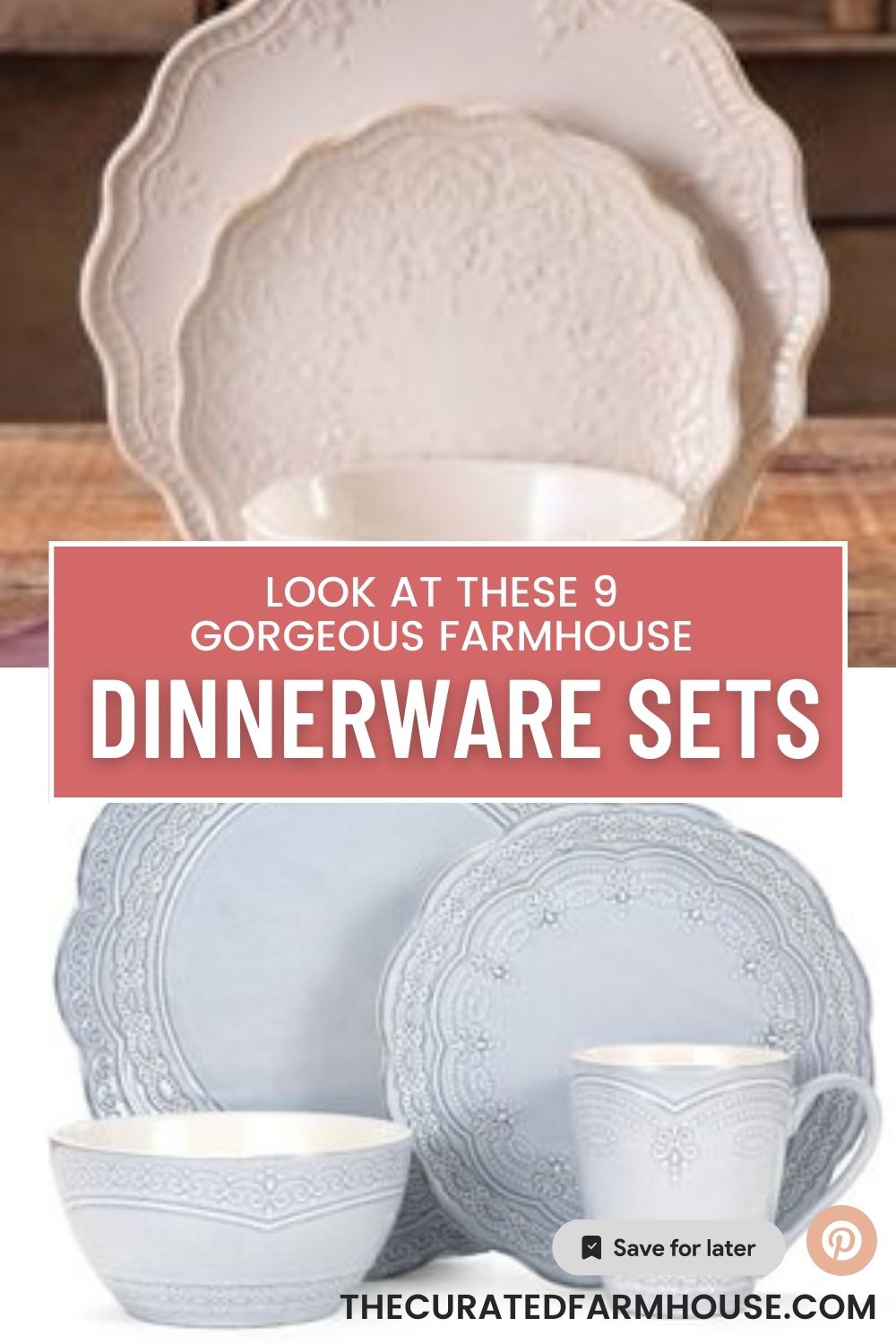 Look at These 9 Gorgeous Farmhouse Dinnerware Sets