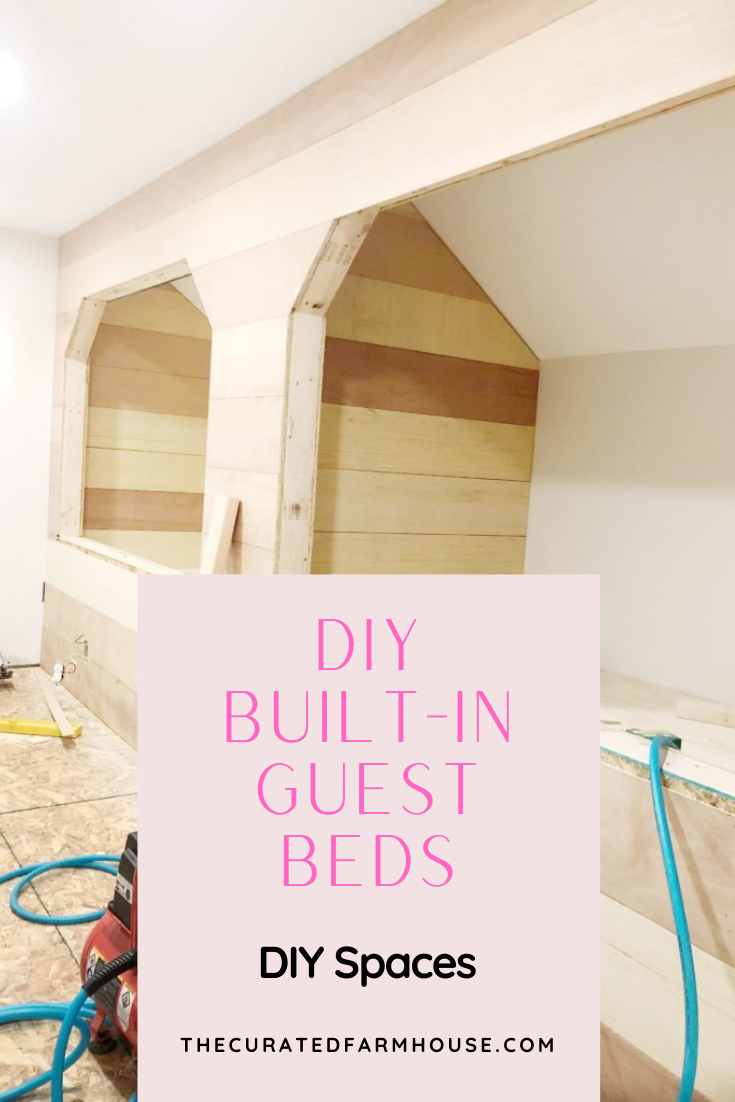 DIY Built-In Guest Beds