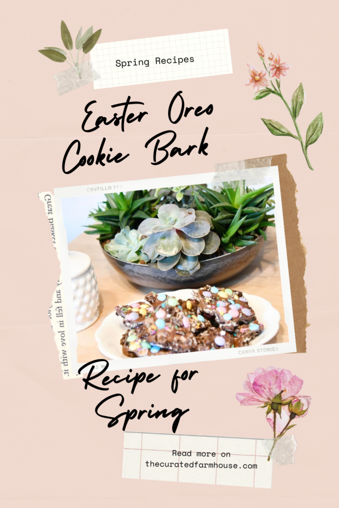 Easter Oreo Bark Recipe Pinterest