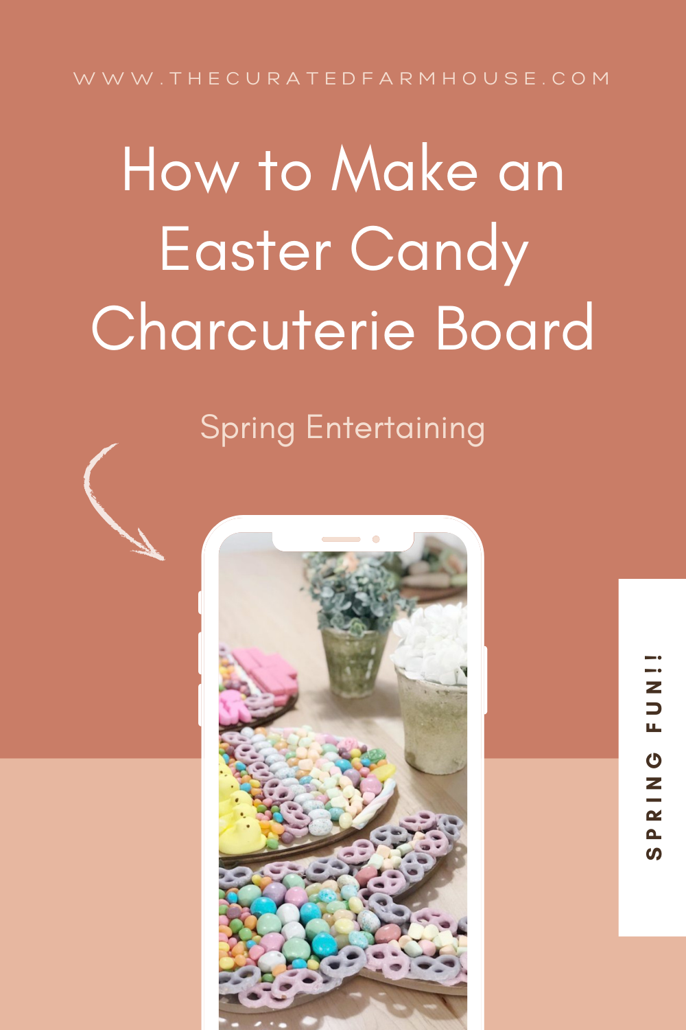 How to Make an Easter Candy Charcuterie Board