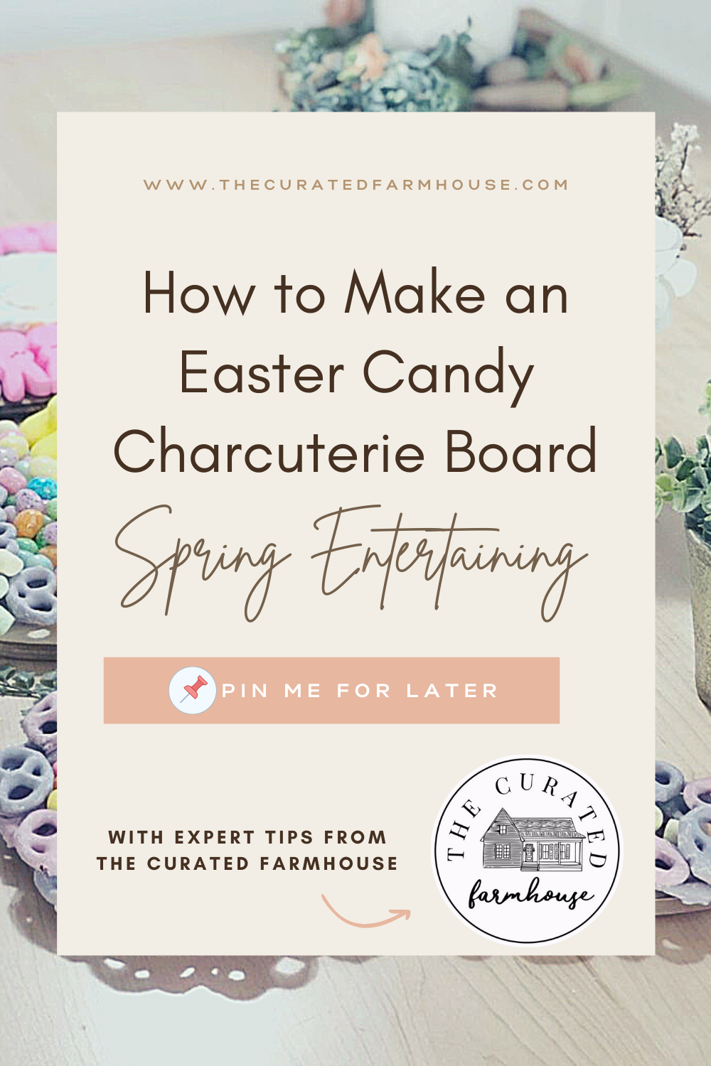 How to Make an Easter Candy Charcuterie Board