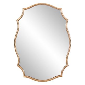 Ornate Decorative Accent Wall Mirror Gold