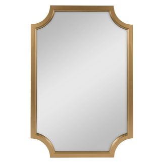 Hogan Framed Scallop Wall Mirror Gold 