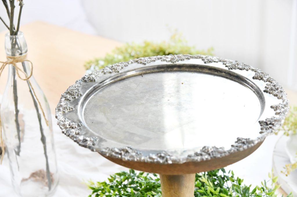 How to Create a Summer Tablescape That Wows Antique Platter