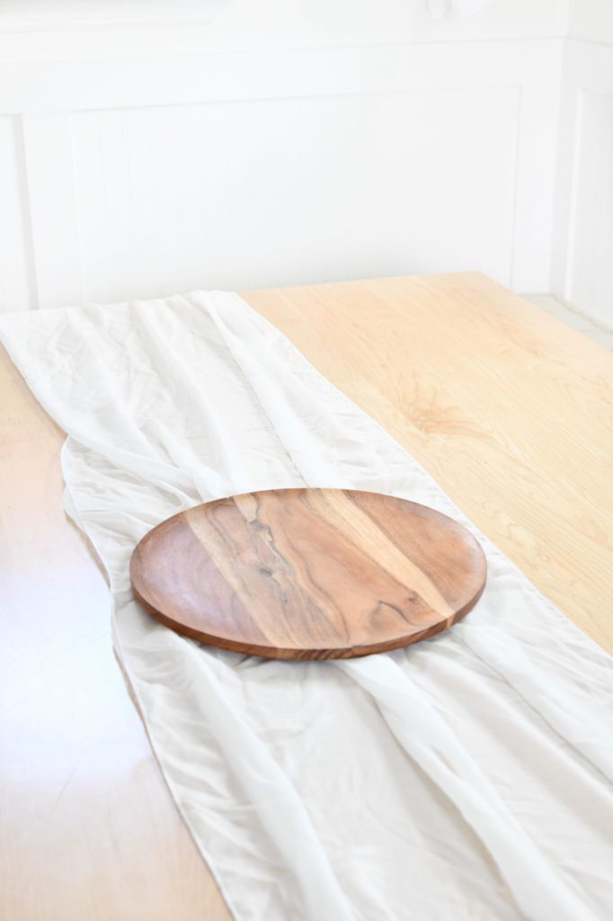 Wood Table Charger