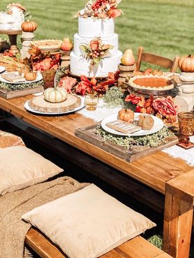 Fall Outdoor Seating