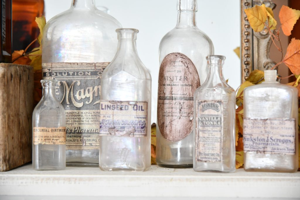 Vintage Medicine Bottle DIY