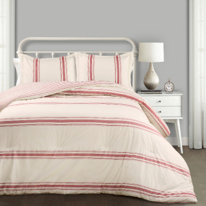 STRIPED COUNTRY COMFORTER SET