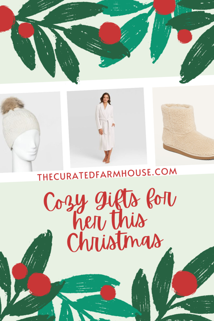 Cozy Gifts pinterest graphic