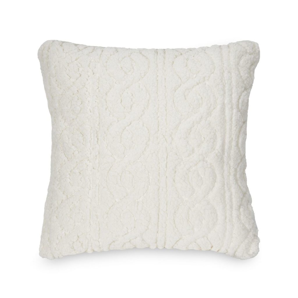 Cuddl Duds® Textured Sherpa Throw Pillow