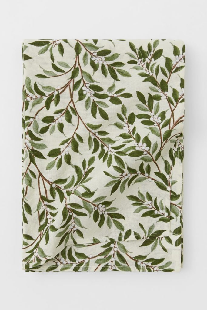 Patterned Canvas Tablecloth
