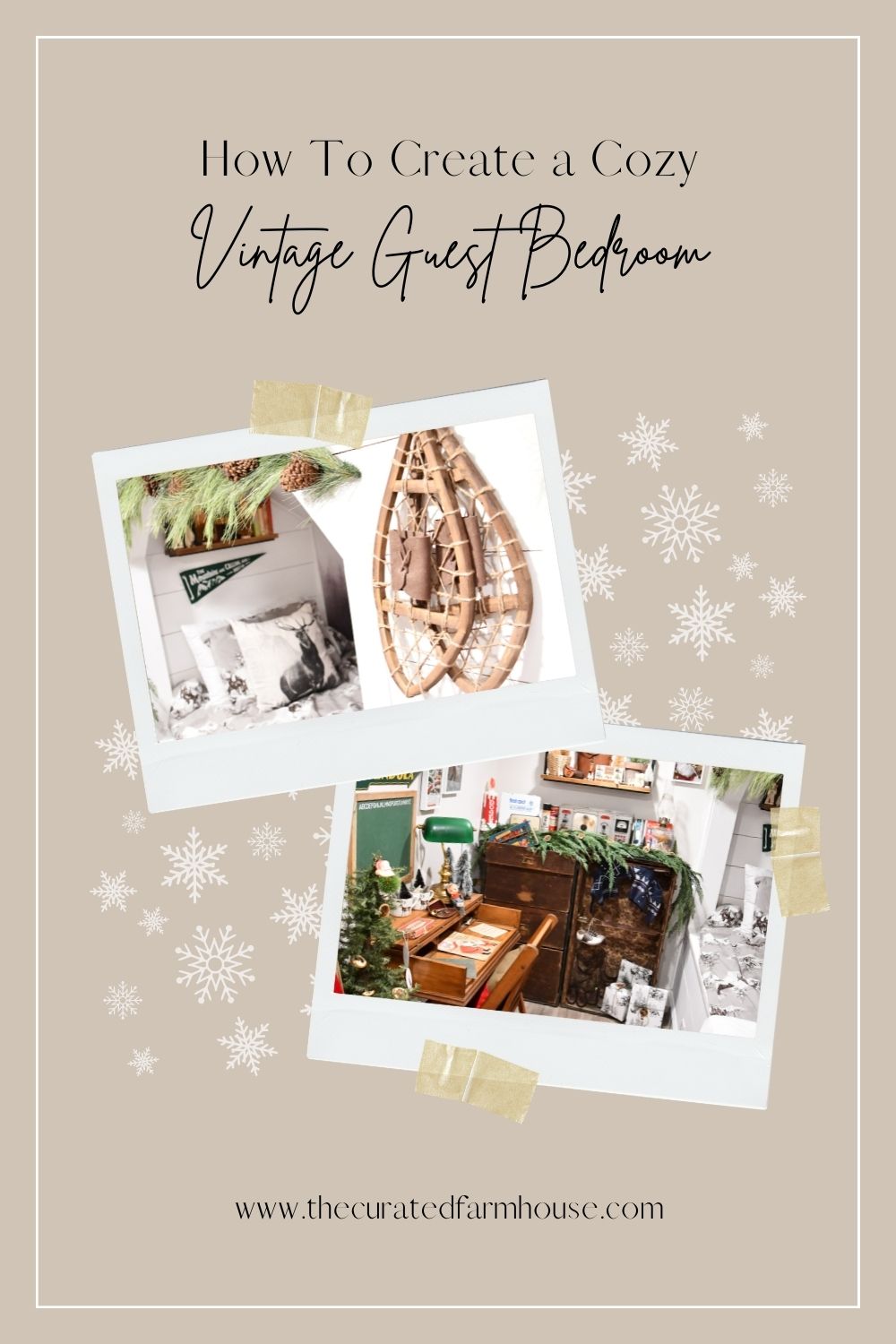 How To Create A Cozy Vintage Christmas Bedroom