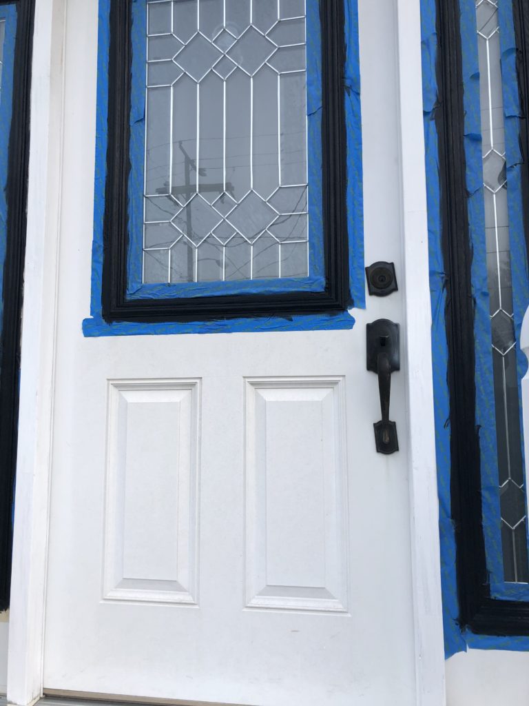 Painting Front Door
