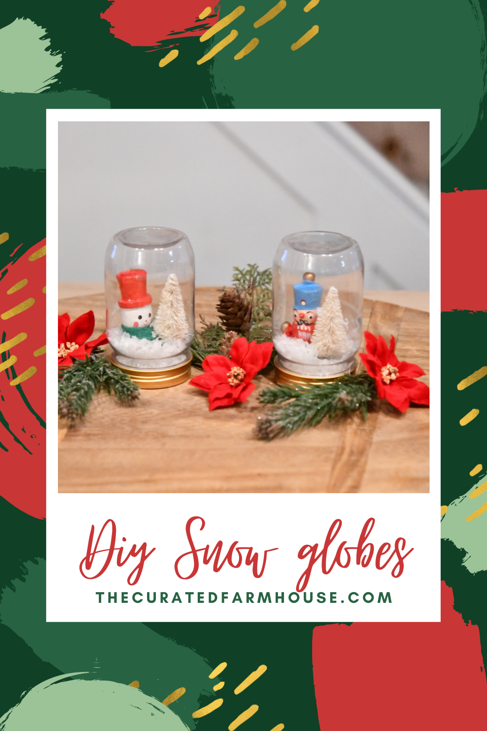 How To Make DIY Christmas Snow Globes