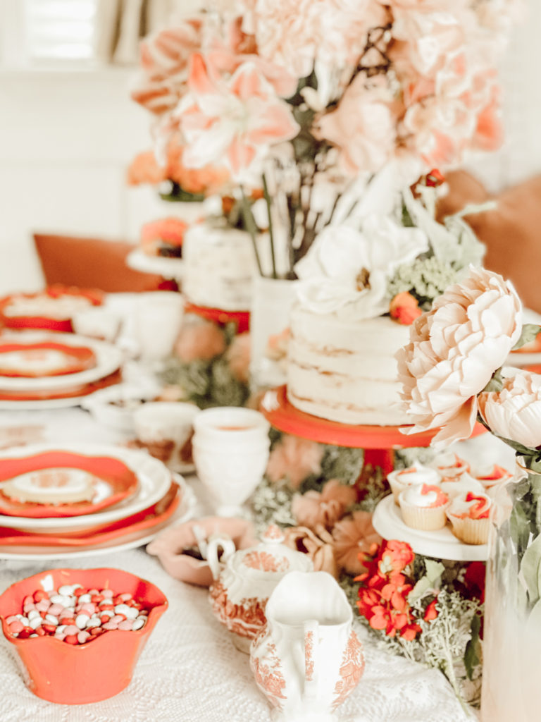 How To Style a Farmhouse Inspired Valentine's Day Tablescape
