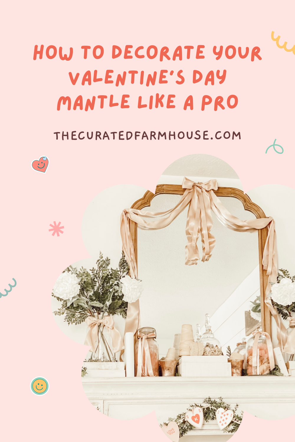 How To Decorate Your Valentine\'s Day Mantle Like a Pro