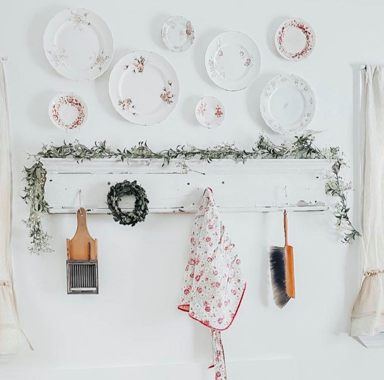 How To Hang Plates on a Wall The Curated Farmhouse