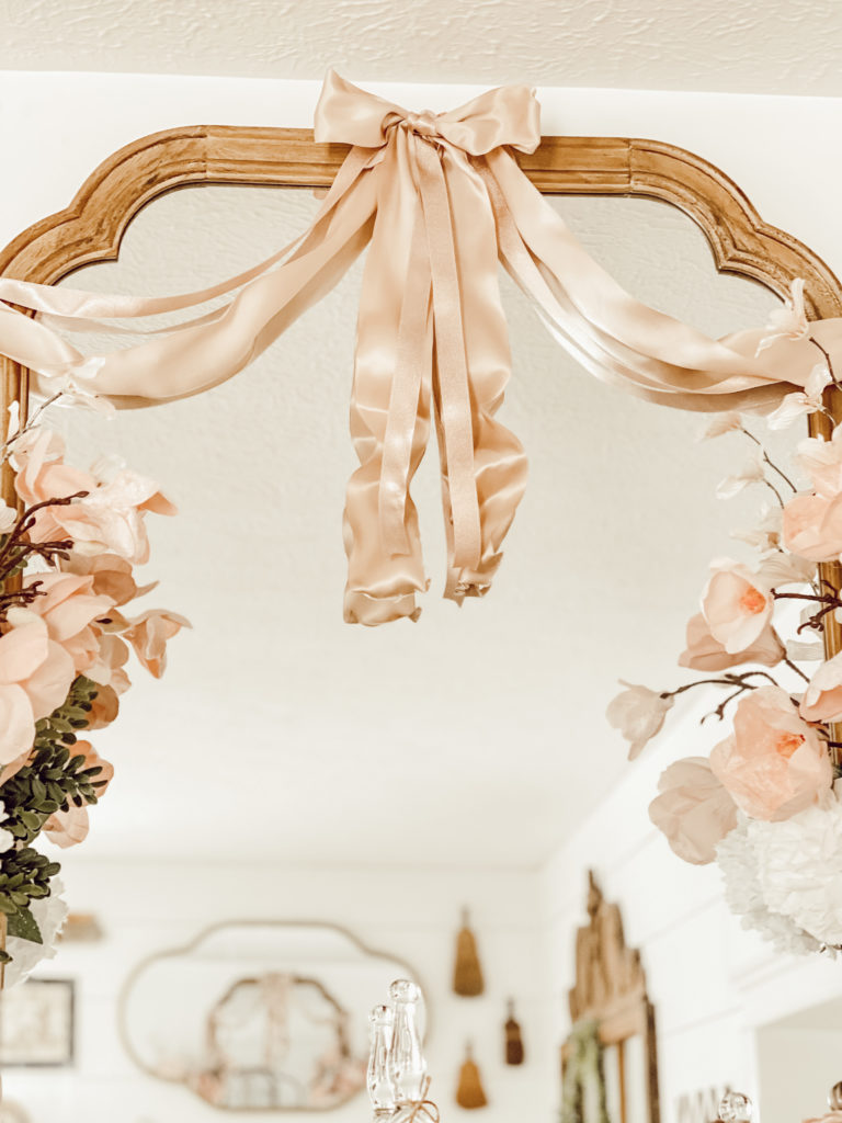Valentines day farmhouse mirror decor How To Decorate Your Valentine's Day Mantle Like a Pro