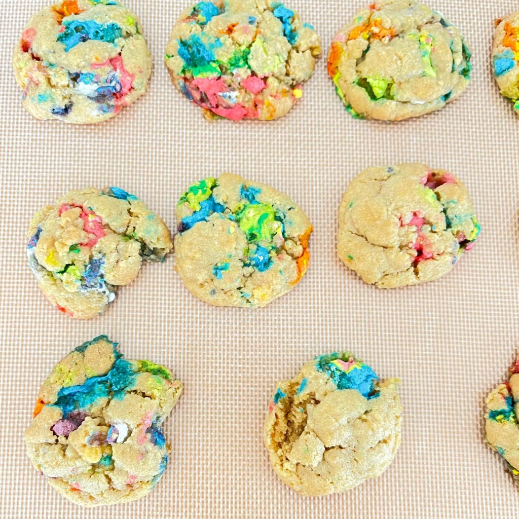 Lucky charm Cereal cookies