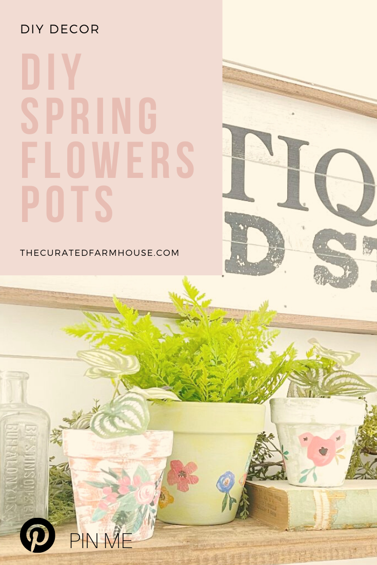 How To Make DIY Spring Flower Pots
