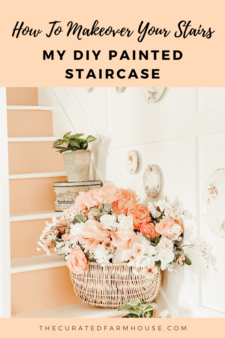 How To Makeover Your Stairs: My DIY Painted Staircase