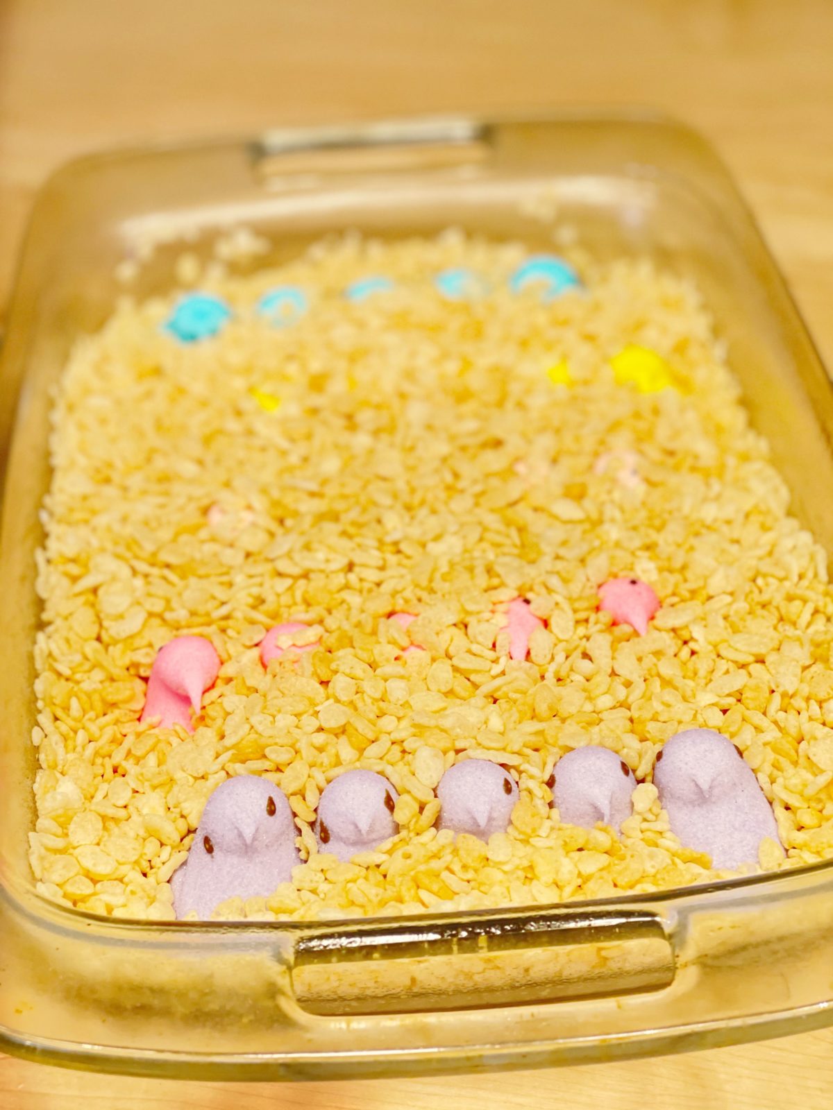 Quick and Easy Peep Rice Krispy Treat Recipe The Curated Farmhouse