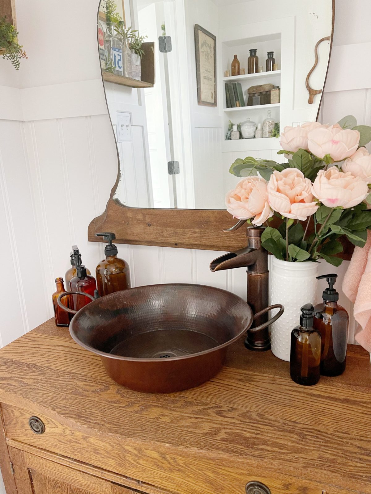 Wait Until You See This Farmhouse Bathroom Remodel