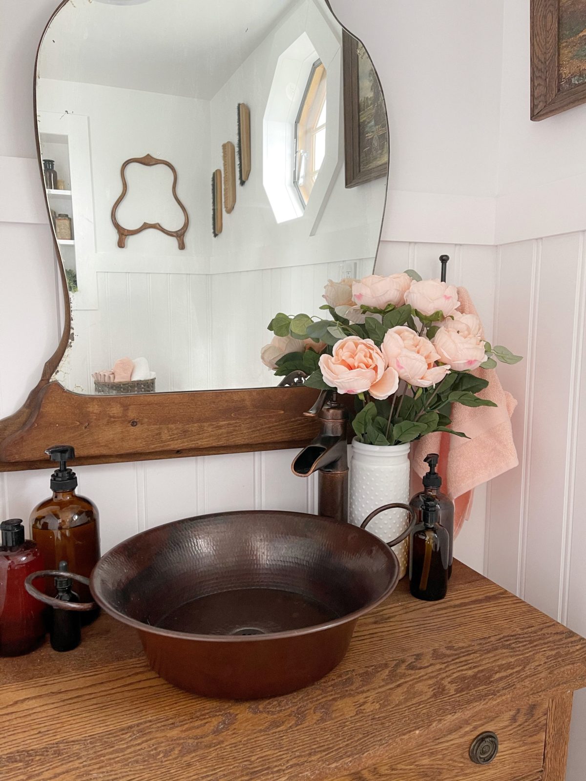 Wait Until You See This Farmhouse Bathroom Remodel