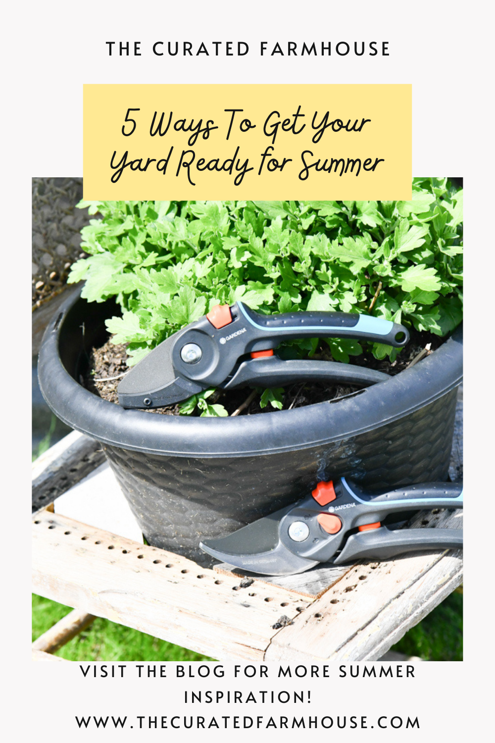 5 Ways To Clean Up Your Garden For Summer