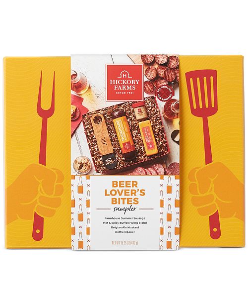 Hickory farms Beer Lover's Bites Gift Box