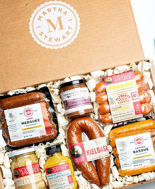 Martha Stewarts Sausages and Spreads Gift Box