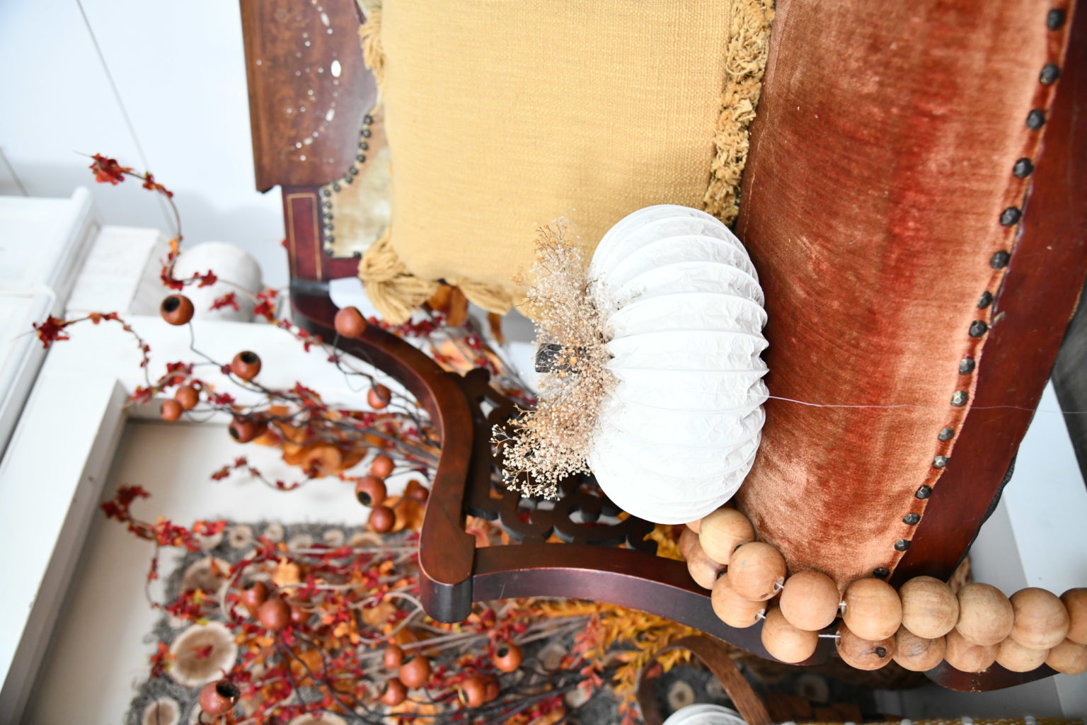 How to Make a DIY Dryer Vent Pumpkin The Curated Farmhouse