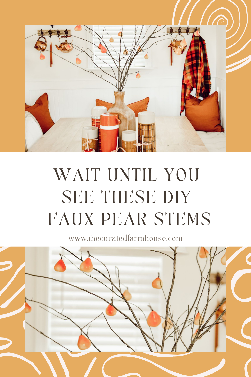 Wait Until You See These DIY Faux Pear Stems
