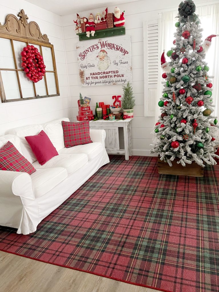 If You Love Christmas Plaid You Will Love This Ruggable Rug -