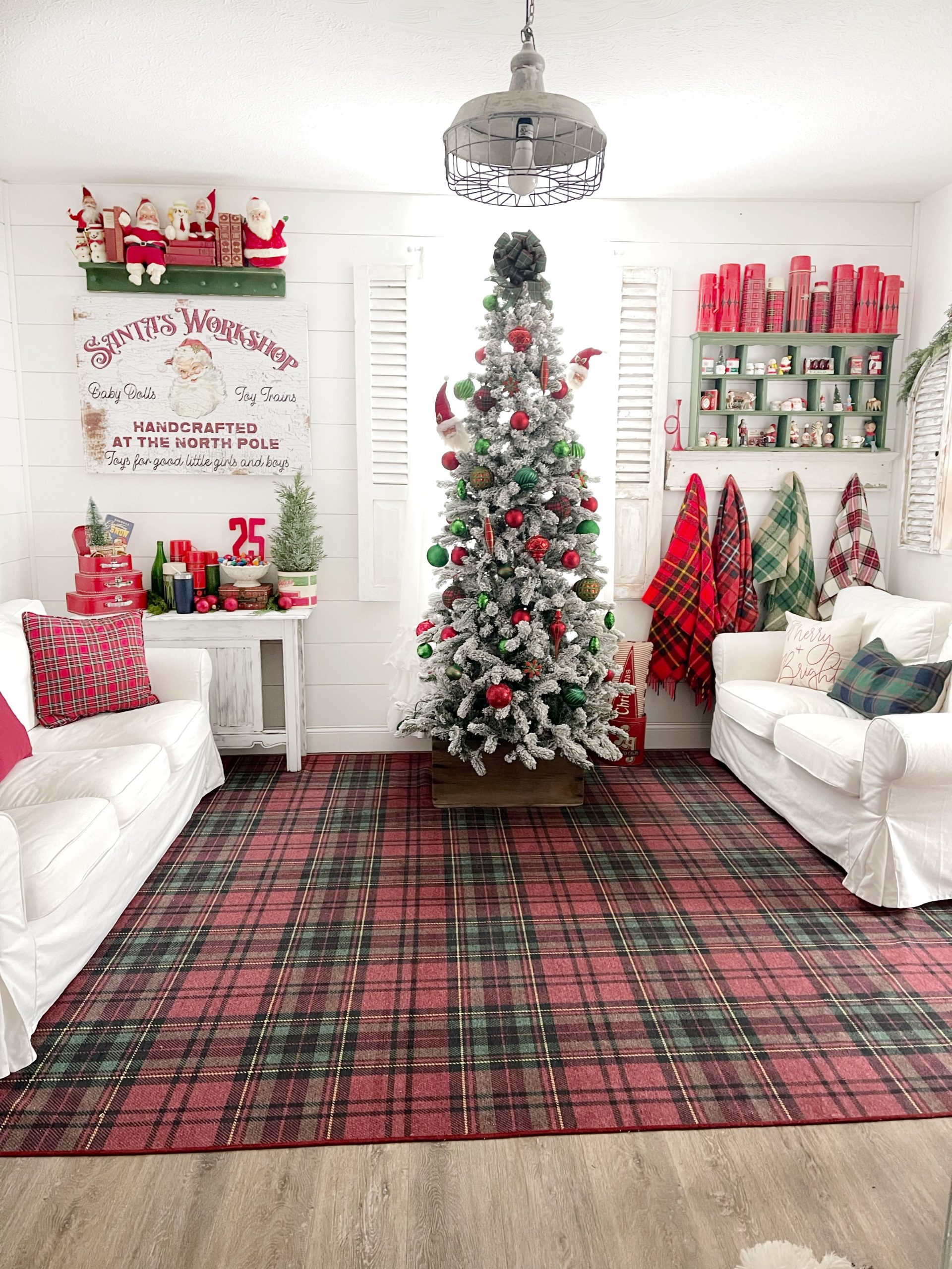 If You Love Christmas Plaid You Will Love This Ruggable Rug