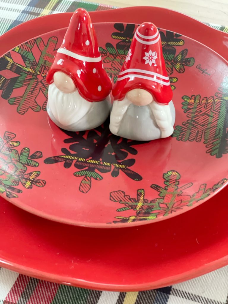 Christmas Gnome salt and peppers shakers