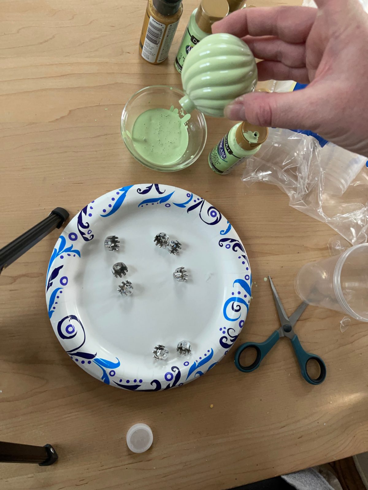 How To Make DIY Jadeite Ornaments The Curated Farmhouse