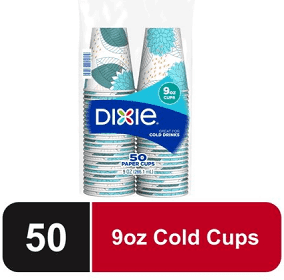 small Dixie cups 