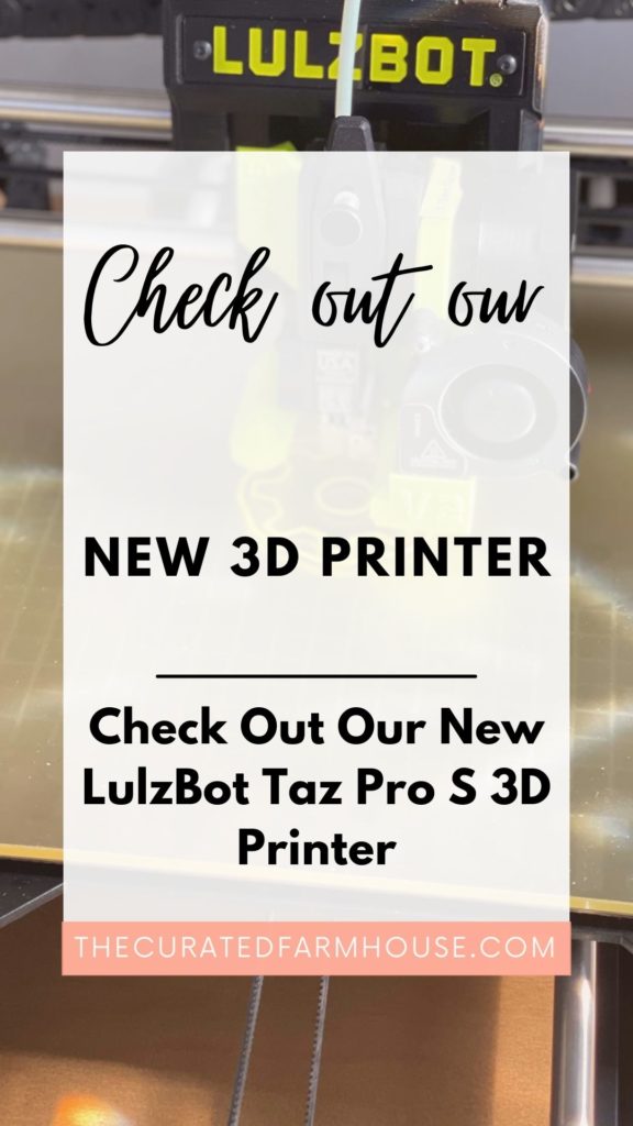 Check Out Our New LulzBot Taz Pro S 3D Printer Pinterest Pin 2