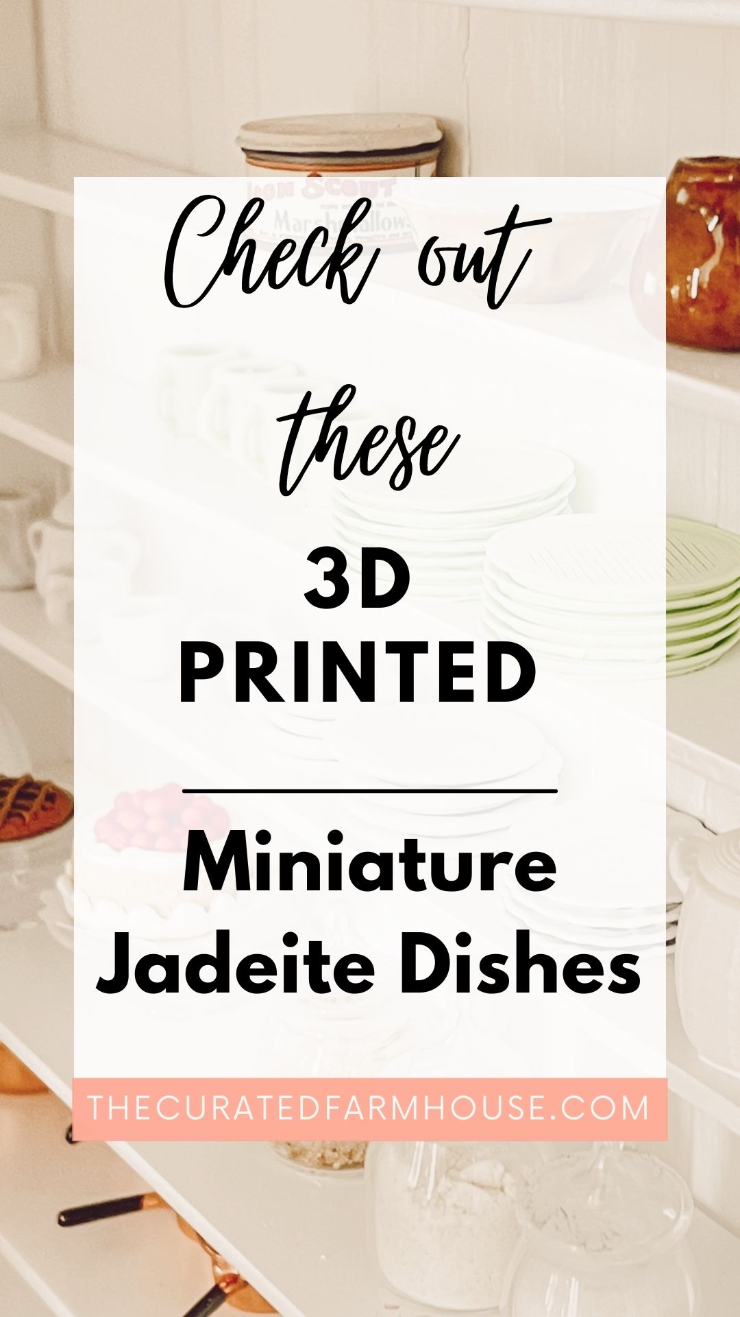 Check Out These 3D Printed Miniature Jadeite Dishes