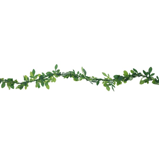 DIY Modern Mini™ Green Leaf Garland