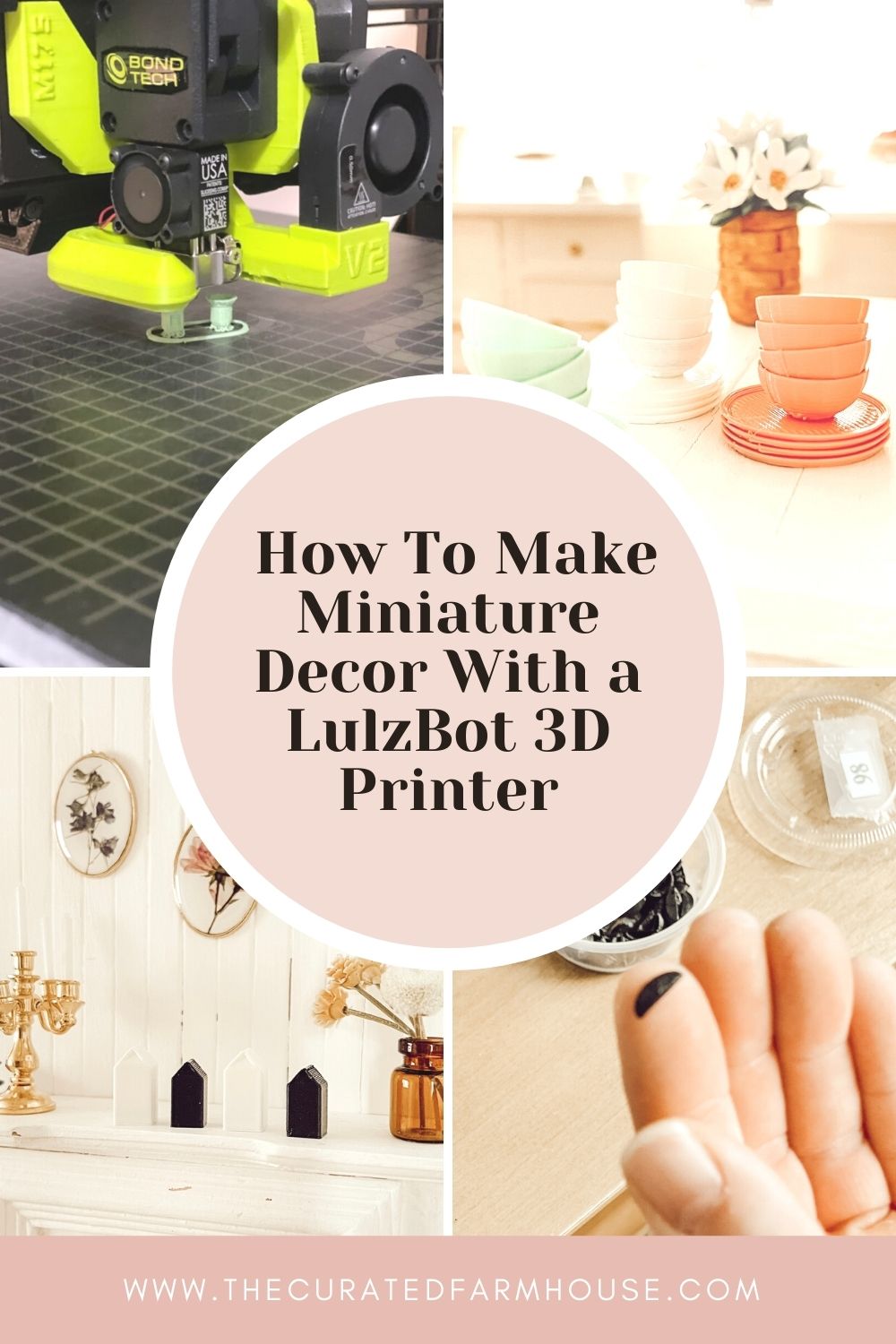 How To Make Miniature Decor With a LulzBot 3D Printer