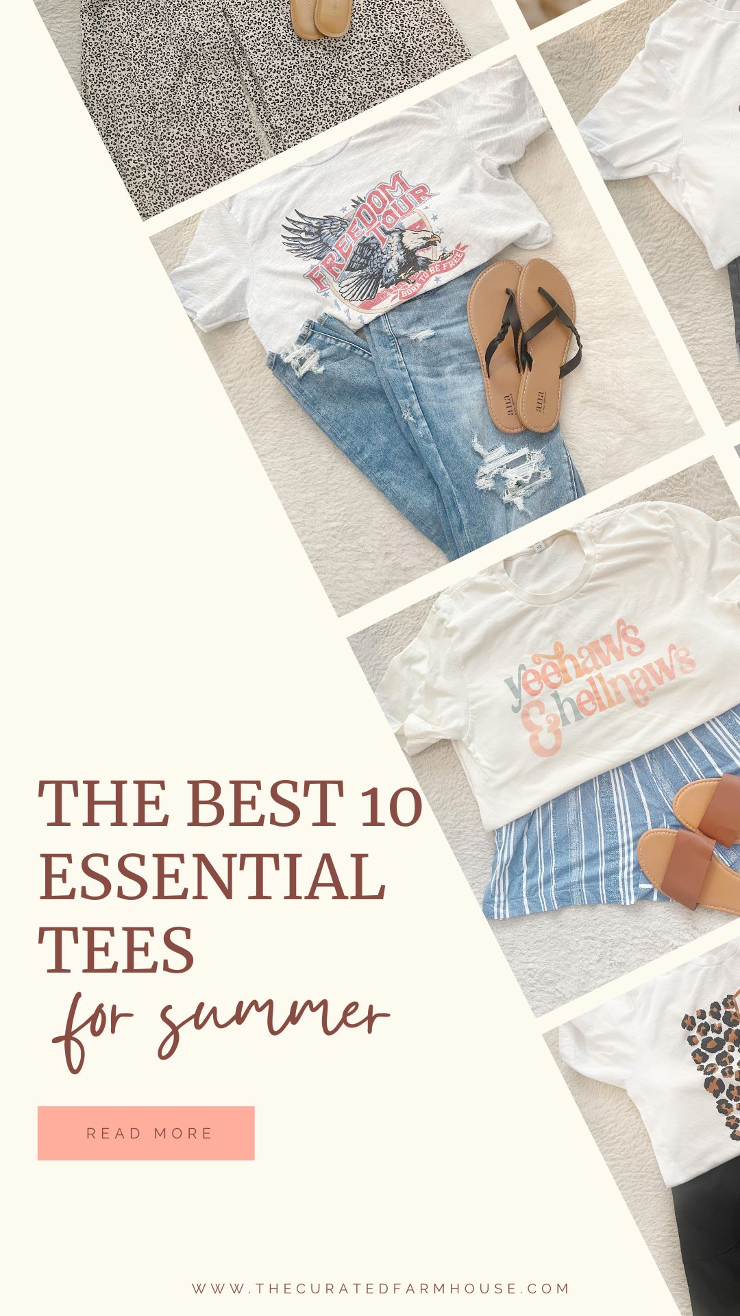 The Best 10 Essential Tees For Summer