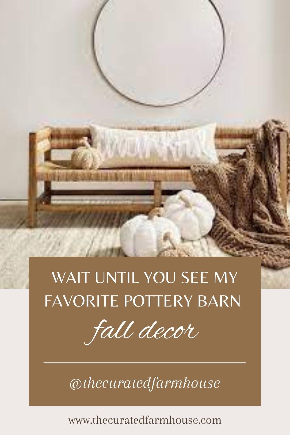 Wait Until You See My Favorite Pottery Barn Fall Decor