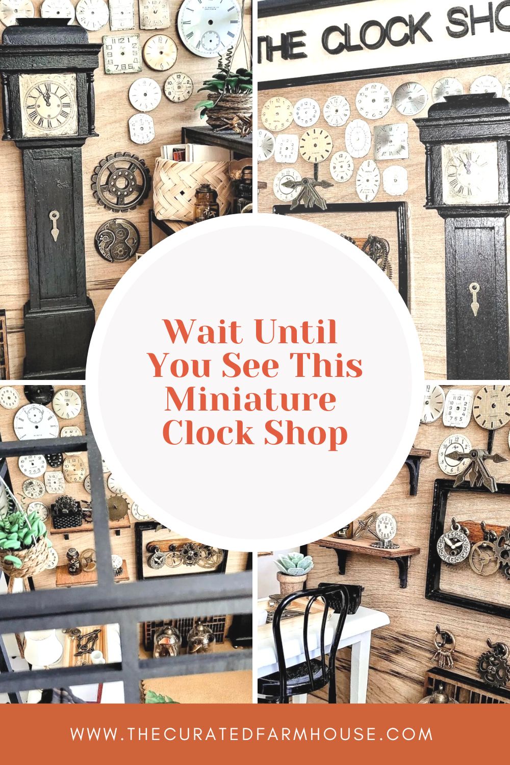 Wait Until You See This Miniature Clock Shop