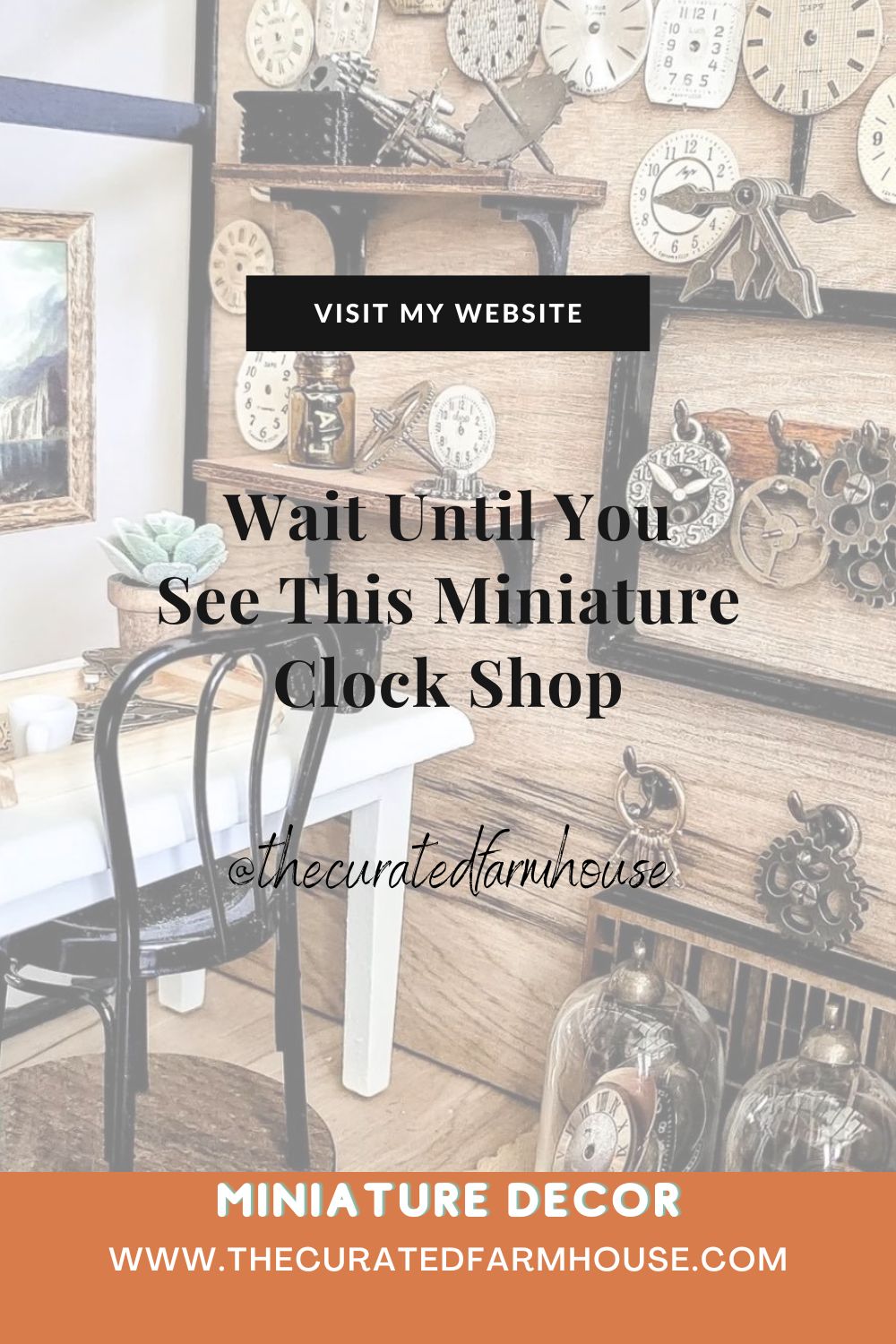 Wait Until You See This Miniature Clock Shop