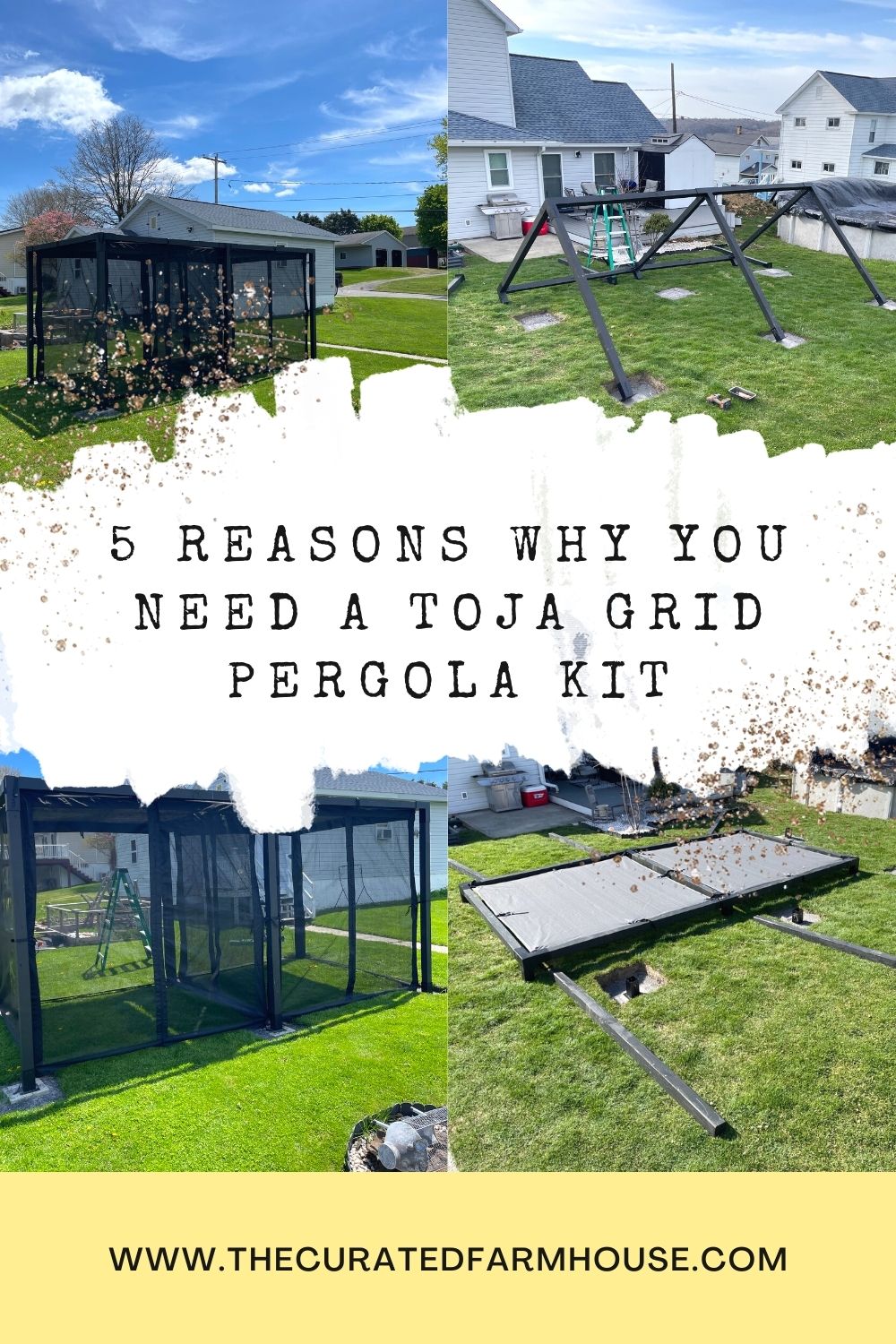 5 Reasons Why You Need A Toja Grid Pergola Kit