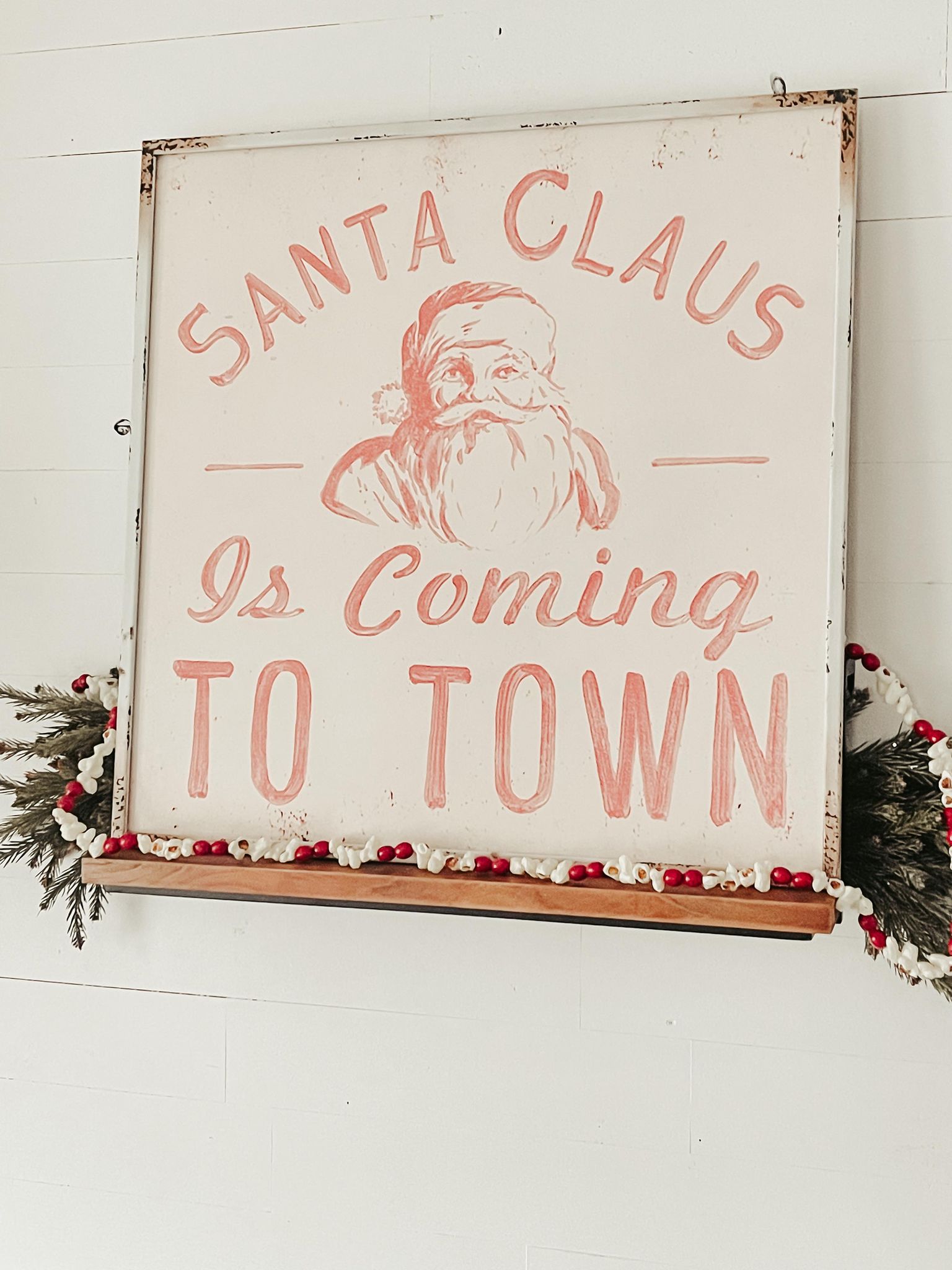 You Need These Vintage Vibes: Santa's Coming to Town! close up front