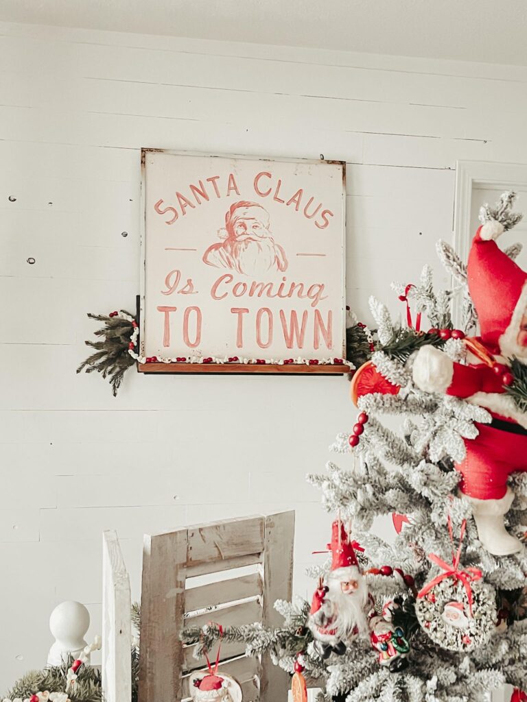 You Need These Vintage Vibes: Santa's Coming to Town! far view