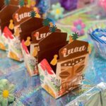 Lilo and Stitch party with Luau gift bags
